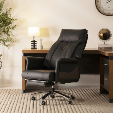 Loisa High Back Chair – Black