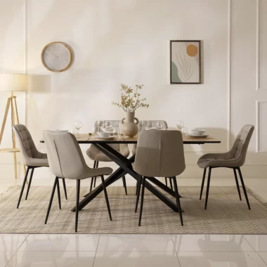 Clara Dining Set 6-Seater