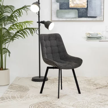 Craft Swivel Dining Chair-Grey