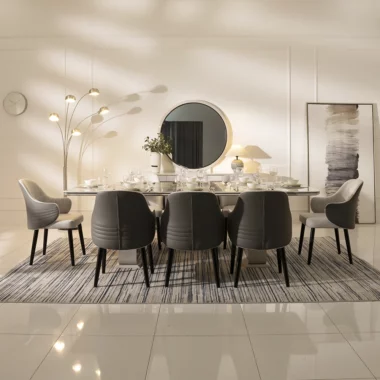 Havana Dining Set 8-Seater With Buffet and Mirror