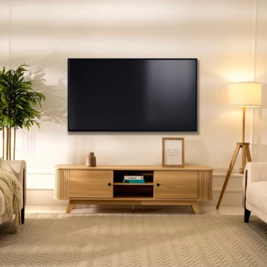 Moon Tv Unit -Oak