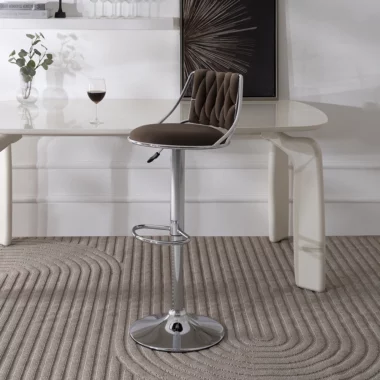 Neero Bar Stool -Dark Brown
