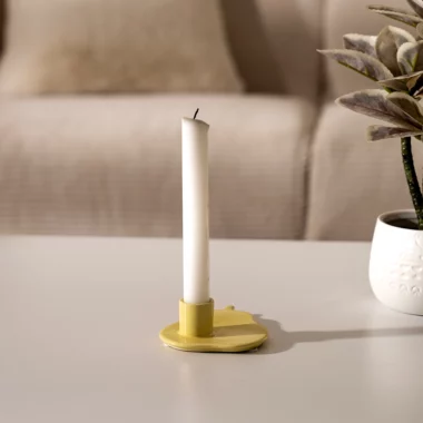 Quinn Ceramic Pear Candle Holder 11x11x3.3CM