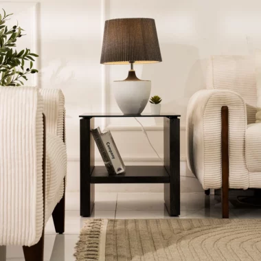 Mass End Table -Black
