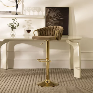 Samako Bar Stool – Brown