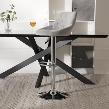 Tinoo Bar Stool -Grey