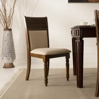 Tulip Side Chair -Brown