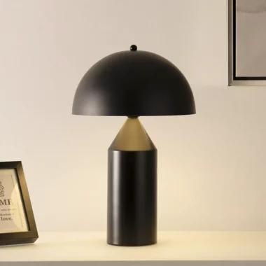 Avero Metal Table Lamp Black -45cm