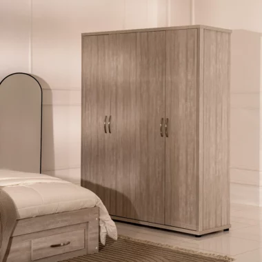 Como 4 Door Wardrobe -Grey