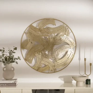 Deyna Decorative Metal Wall Decor 96x96x7cm