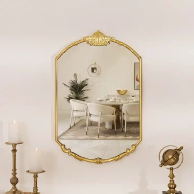 Deyna Decorative Metal Wall Mirror 50.2X80.6X3.8cm