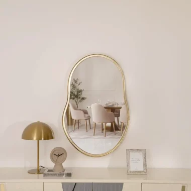 Deyna Decorative Metal Wall Mirror -94.6cm