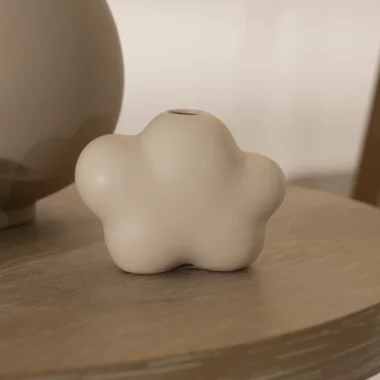 Quinn Ceramic Mini Cloud Vase 10.3*5*7.5 Cm