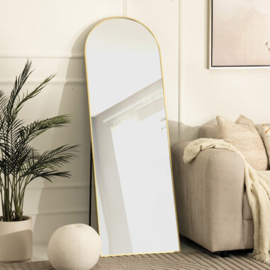Sierra Metal Floor Standing Mirror -168cm