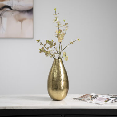 Siv Metal Gold Vase -30cm