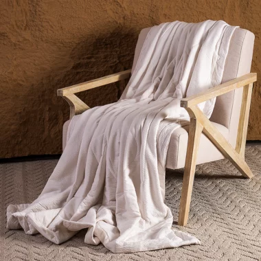Alaska Blanket -200X230cm -White