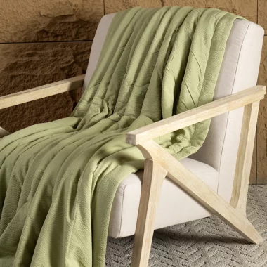 Alaska Blanket -200X230cm -Green