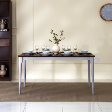 Glaxy Dining Table Only -Oak & Grey