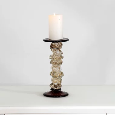 Lemont Glass Candle Holder 12X12X28Cm