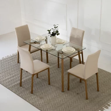 Rosita Dining Set 4-Seater