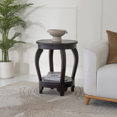 Indonesian Wood Round Table