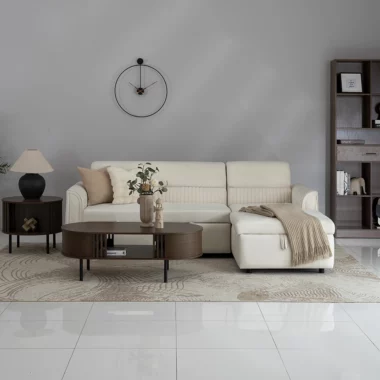 Amaze Corner Sofa Cum Bed 2+L With Storage