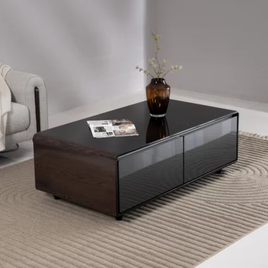 Bratislava Tb-135 Smart Coffee Table W/T Fridge Brown