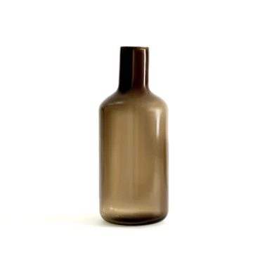 Lemont Glass Vase Brown 14X14X35Cm