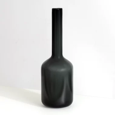 Lemont Glass Vase Blue 15X15X46Cm