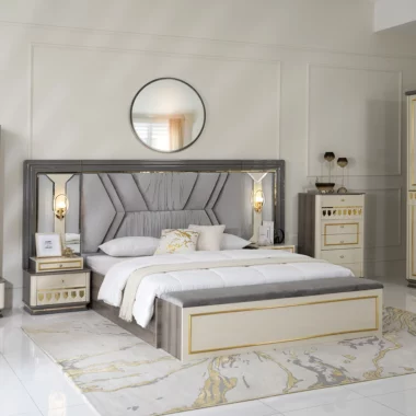 Miva 10-Piece Bedroom Set With Mattress 200×180