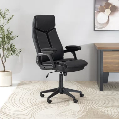 Monash Qy-1045H Office Chair Col Black