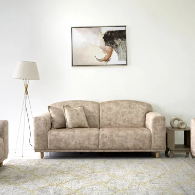 The Tristan Sofa Three Seater In Fabric
