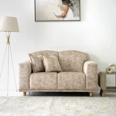 The Tristan Sofa Two Seater In Fabric