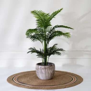 Gary Fiber Vase Color Cream – 39X37X30