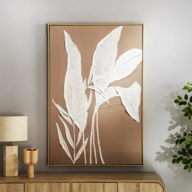 Elm Framed Canvas Wall Art 82.6×4.3×122.6cm