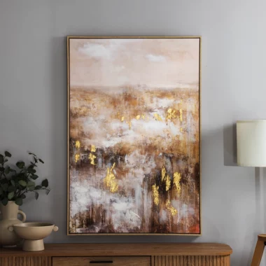 Elm Framed Canvas Wall Art 82.6×4.3×122.6cm