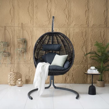 Hampton Swing Chair Col Anthracite