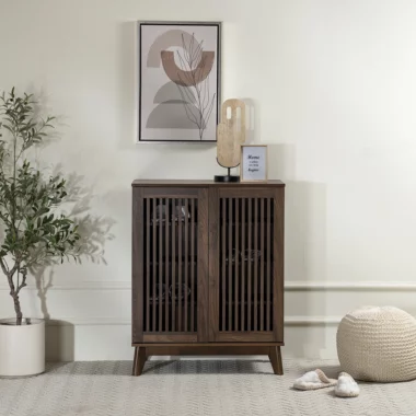 Hege Shoe Cabinet Col Walnut