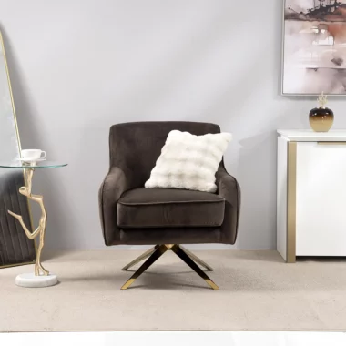 Nixon Accent Chair In Fabric