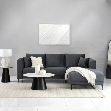The Kinsey Corner Sofa – Grey