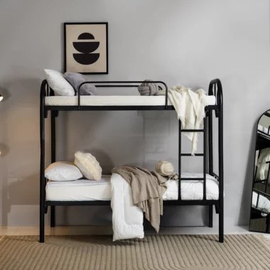 Timba Metalic Bunk Bed -Black