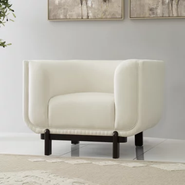 The Adeline Sofa Single Seater In Fabric