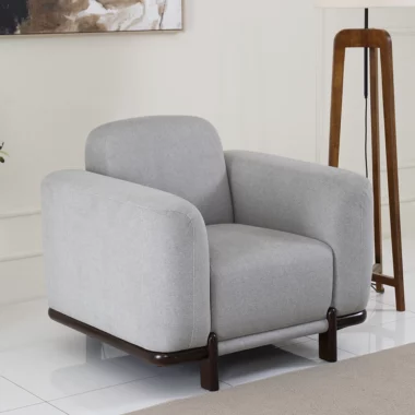 Alex Sofa Single Seater In Fabric
