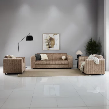 Elliot Sofa Set + Acropolis Coffee Table