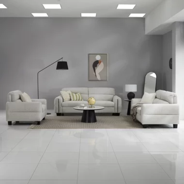 Hester Sofa Set – Light Beige