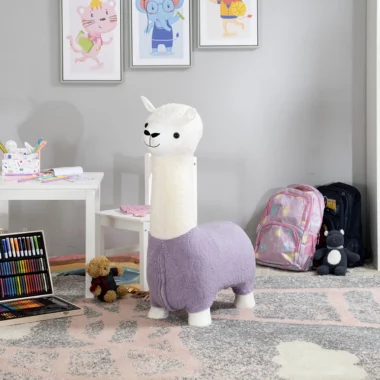 Lama Kids Stool – Purple