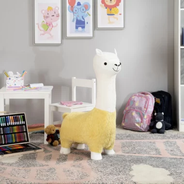 Lama Kids Stool – Yellow