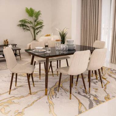 Metropolis 6-Seater Dining Set