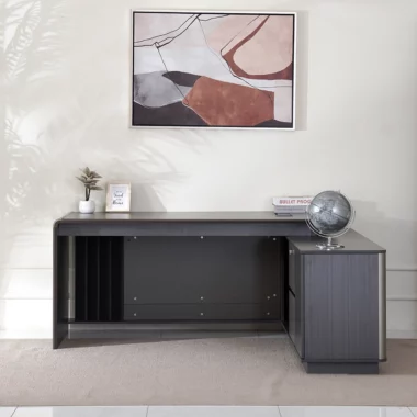 Arvin Office Desk -Dark Oak