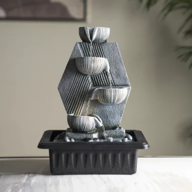 Rivulet Geometric Indoor Fountain